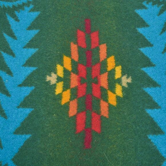 Pendleton Beaver State Indian Saddle Blanket Wool 66"x 39" Made in USA - Picture 3 of 4